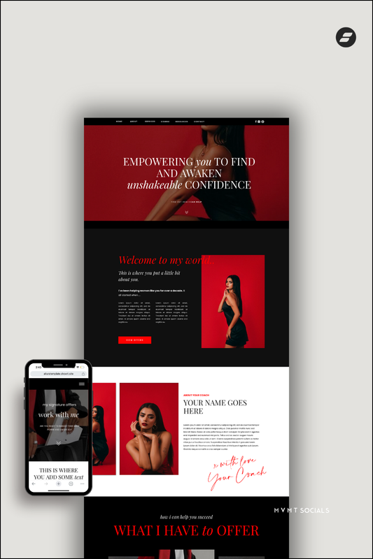 ALLURA 11 PAGE WEBSITE TEMPLATE